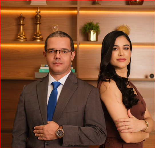 Gilberto Fortunato e Maiara Oliveira, sócios-fundadores da Olifort